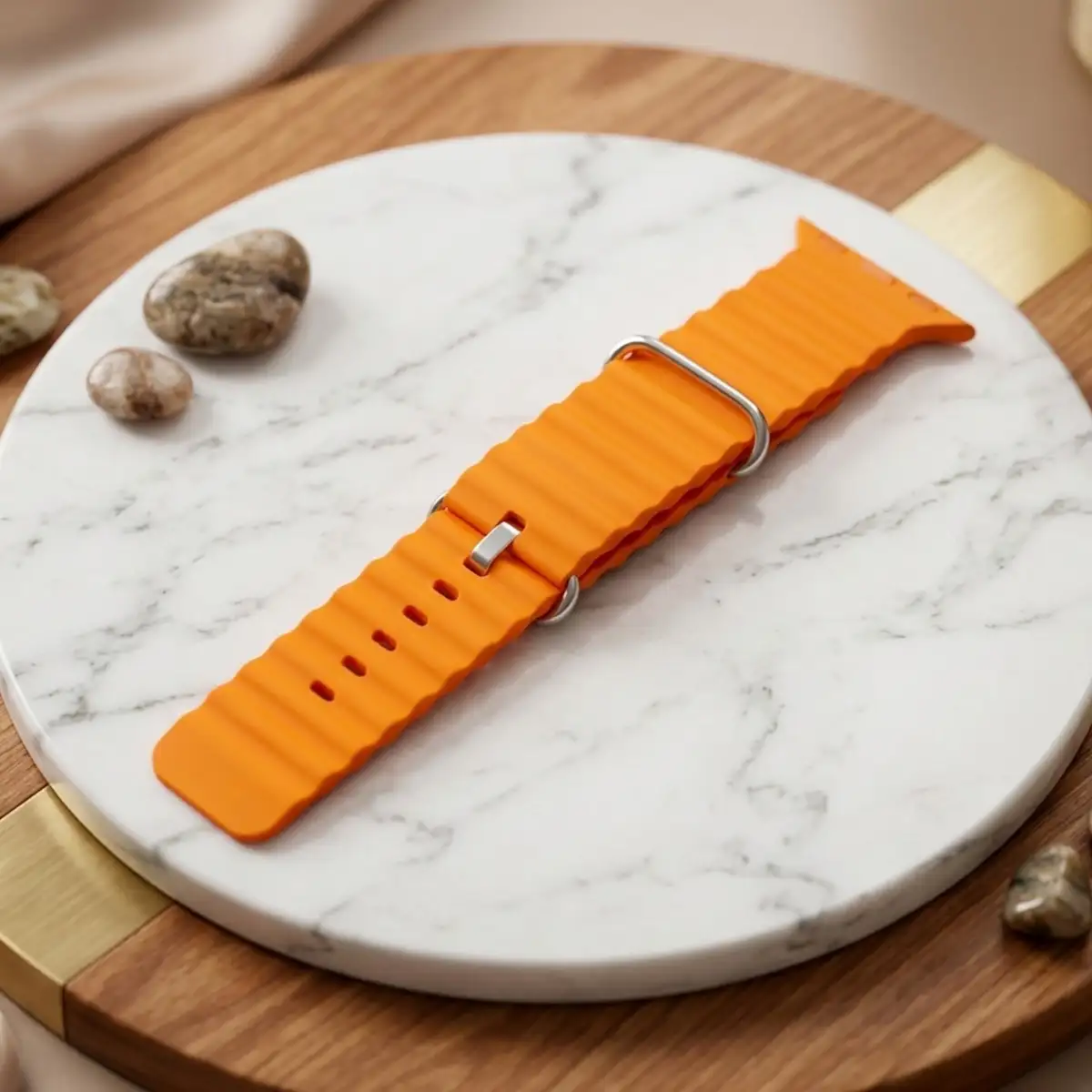 Silicone Belt For Smart Watches- Good Quality