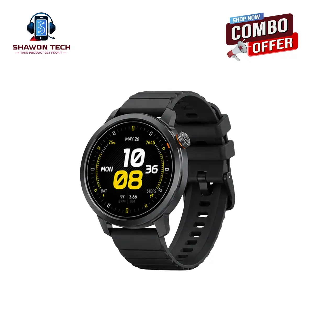 Joyroom Openfree JR-OE4 & Kospet Orb Combo + Free T-Shirt
