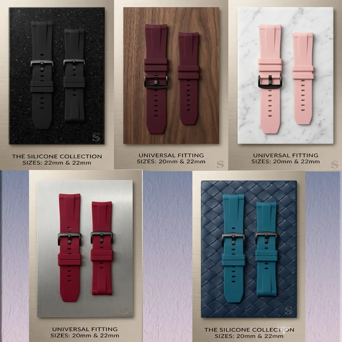 Soft Silicone Replacement Strap - Smart Watch Belt