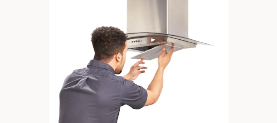Kitchen Hood Installation