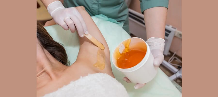 Underarms-Full Arms- with Sugar Wax