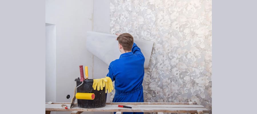 Wall Paper Installation