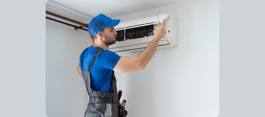 AC Installation with (10 feet pipe)