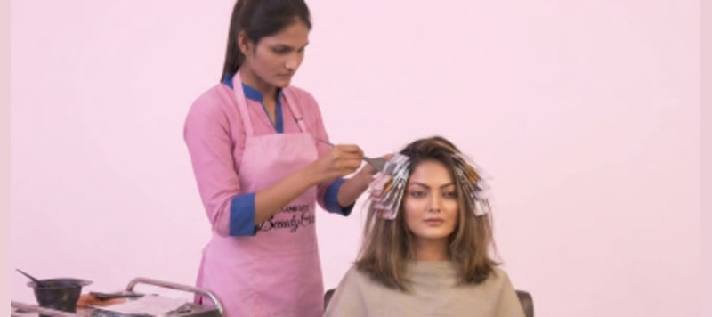 Shoulder Length Keratin Treatment