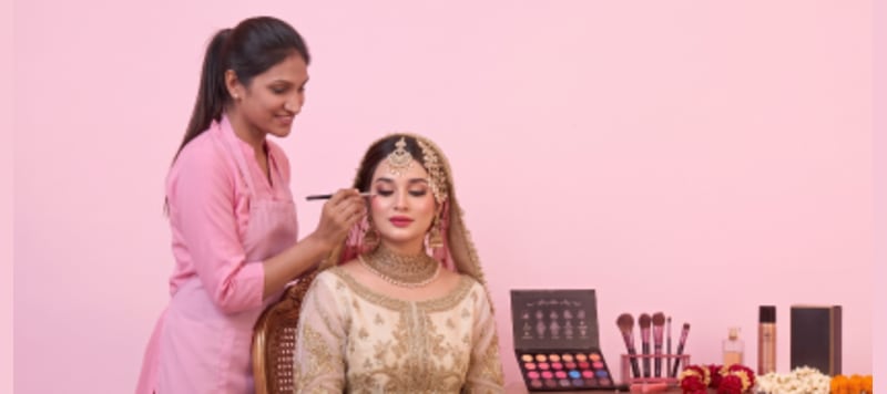 Nikkah Makeup with Free Hairstyling and Lashes