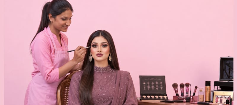 Heavy Glam Makeup