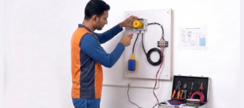Water Tank Automatic Switch Installation