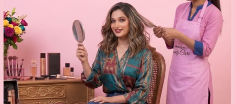 Shoulder Length Highlights