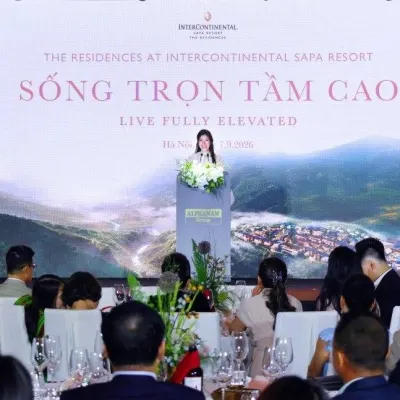 Hình ảnh bài viết: Tập Đoàn IHG và Alphanam Ra Mắt The Residences at InterContinental Sapa Resort Tại Thung Lũng Mường Hoa