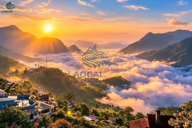 Đất kim cương 3.534m², mặt tiền 96m, view săn mây Mường Hoa, Sa Pa – Giá 46 tỷ, ngay Hầu Thào