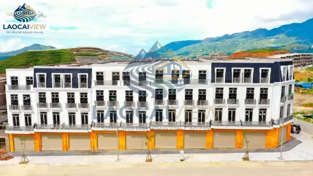 Căn liền kề 4 tầng, 100m², mặt tiền 5m, giá 5,9 tỷ - Độc quyền tại KĐT Tây Bắc, Sa Pa