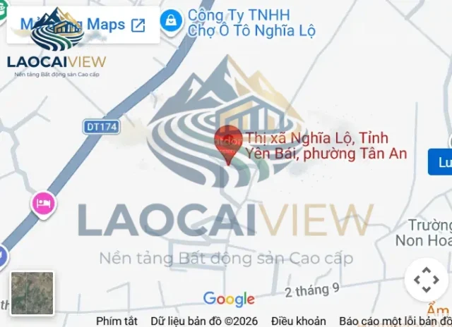 Đất nền dự án Trung Tâm, Lào Cai – 109m², mặt tiền 5.1m, giá 2 tỷ – Cơ hội đầu tư tiềm năng phát triển