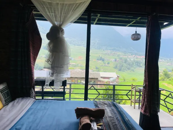 Hình ảnh thực tế phòng nghỉ: Sapa Plum Eco House