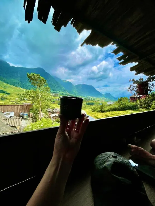 Hình ảnh thực tế phòng nghỉ: Sky View hostel