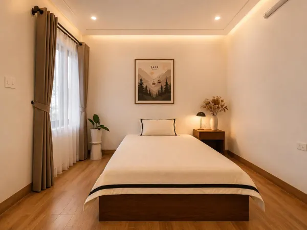 Hình ảnh thực tế phòng nghỉ: SaPa PAPA