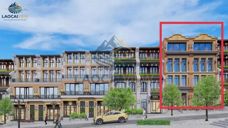 Bán Shophouse Dự Án Sapa Heritage 185m2 - 14 Tỷ, 4 Tầng, Mặt Tiền 10m, Vị Trí Gần Trung Tâm Sapa - Ảnh 2