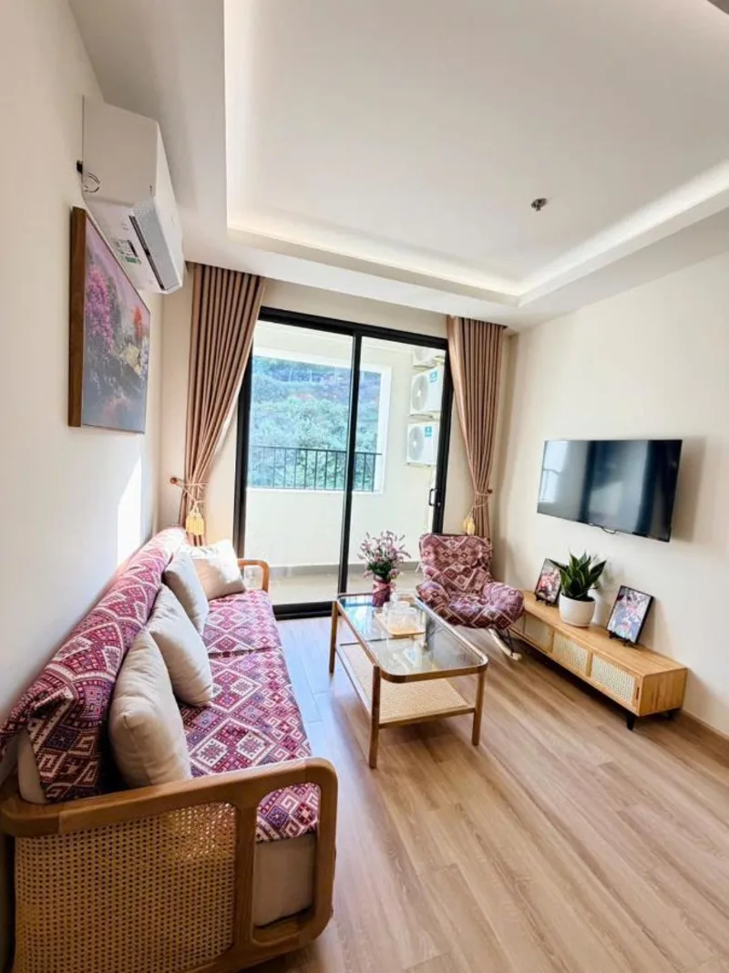 Jade Nguyễn Sapa 2 ROOM- Balcony with mountain view, kitchen, washing machine - Ảnh 11