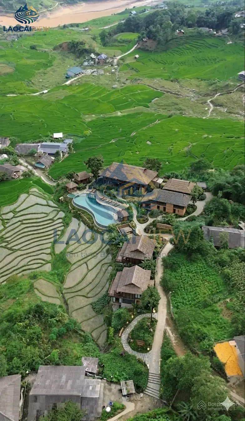 Lô đất 3000m2 Best View Mường Hoa, Tả Van mới – Giá 4tr/m2, Tổng 12 tỷ, Sổ đỏ, Phù hợp homestay