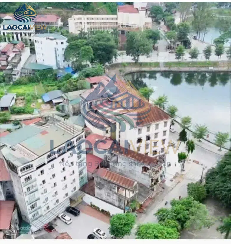 Khách sạn 3 sao View hồ, 52 phòng, 1.500m², Mặt tiền 38m, Doanh thu 550tr/tháng, Giá 87 tỷ - Trung tâm Yên Bái