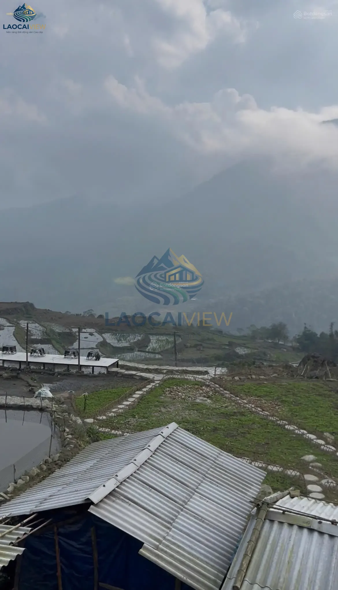 Đất 1.300m², mặt tiền 50m, view thung lũng Mường Hoa, pháp lý sổ đỏ, giá 4 triệu/m² - Tả Van, Sa Pa