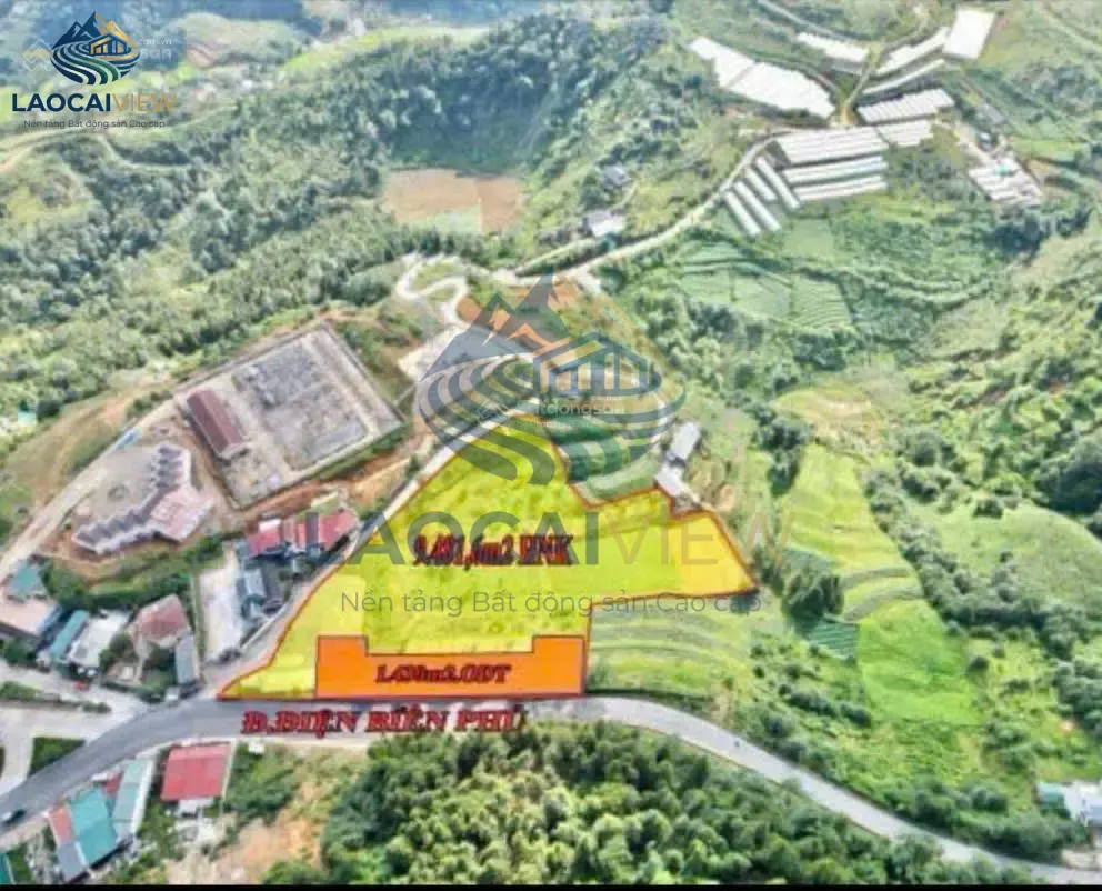 Chính chủ bán lô đất 10.911m², mặt tiền 180m, giá 80 tỷ, vị trí đắc địa đầu đường Lady Hill Sa Pa