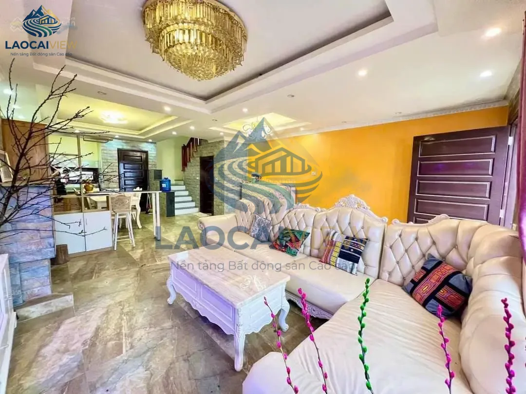 Siêu hiếm! Nhà liền kề 2 mặt tiền 6m, 90m², 4PN, 5PT, nội thất đầy đủ, giá 5 tỷ - Jade Hill Sa Pa