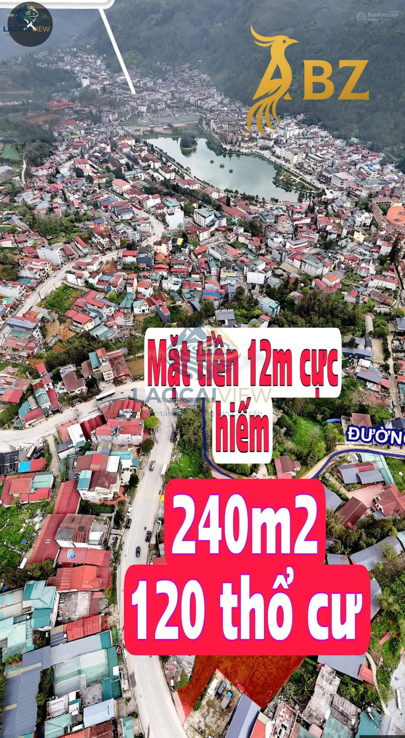 Hình ảnh bất động sản liên quan: Đất nền 240m² mặt tiền 12m, đường Điện Biên Phủ, Sa Pa - Giá 14,5 tỷ, vị trí đắc địa