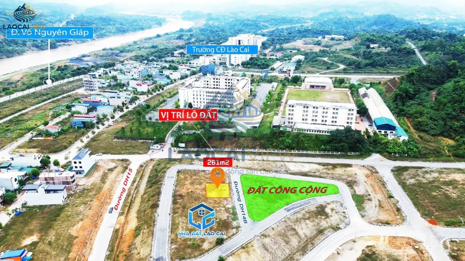Hình ảnh bất động sản liên quan: Đất Biệt Thự Đường DH14 Khu B9 Lào Cai 260m² - Mặt Tiền 10m, Giá 3 Tỷ - Cơ hội tốt Đầu Tư
