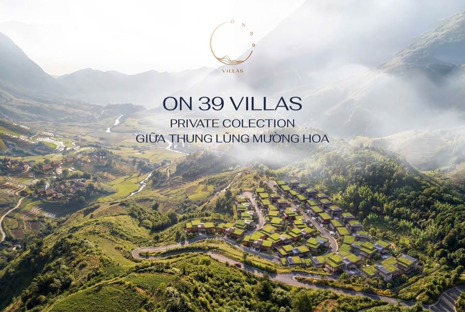 Poster On 39 Villas Private Collection giữa thung lũng Mường Hoa