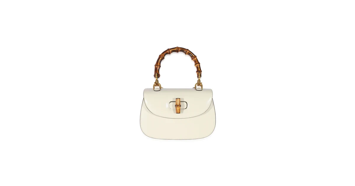 Gucci Bamboo 1947 Small Top Handle top 10 most popular Gucci handbags