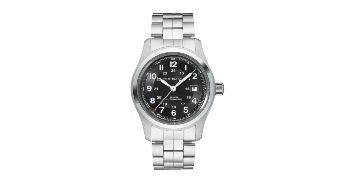 Hamilton Khaki Field Auto 42mm best watches for large wrists