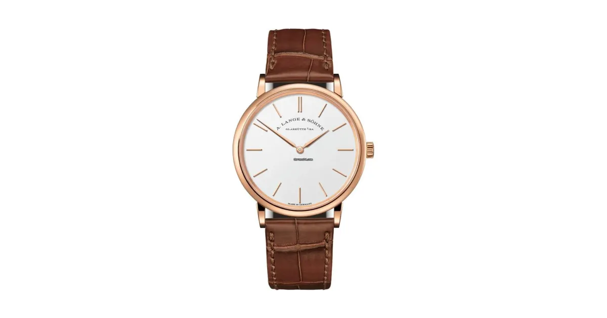 A. Lange and Söhne Saxonia Thin best dress watches
