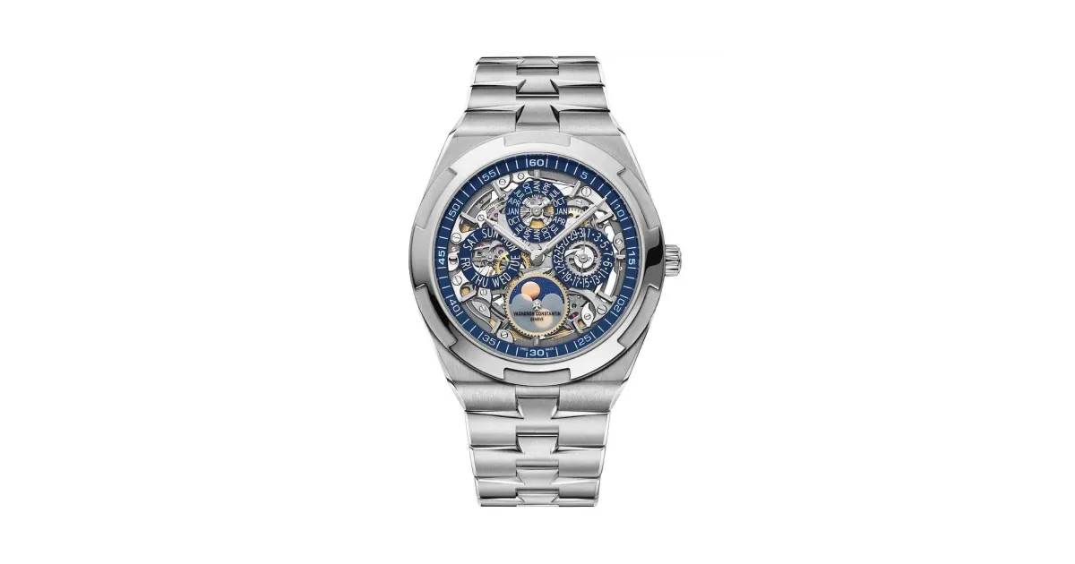 Vacheron Constantin Overseas Perpetual Calendar Ultra-Thin Skeleton best skeleton watches