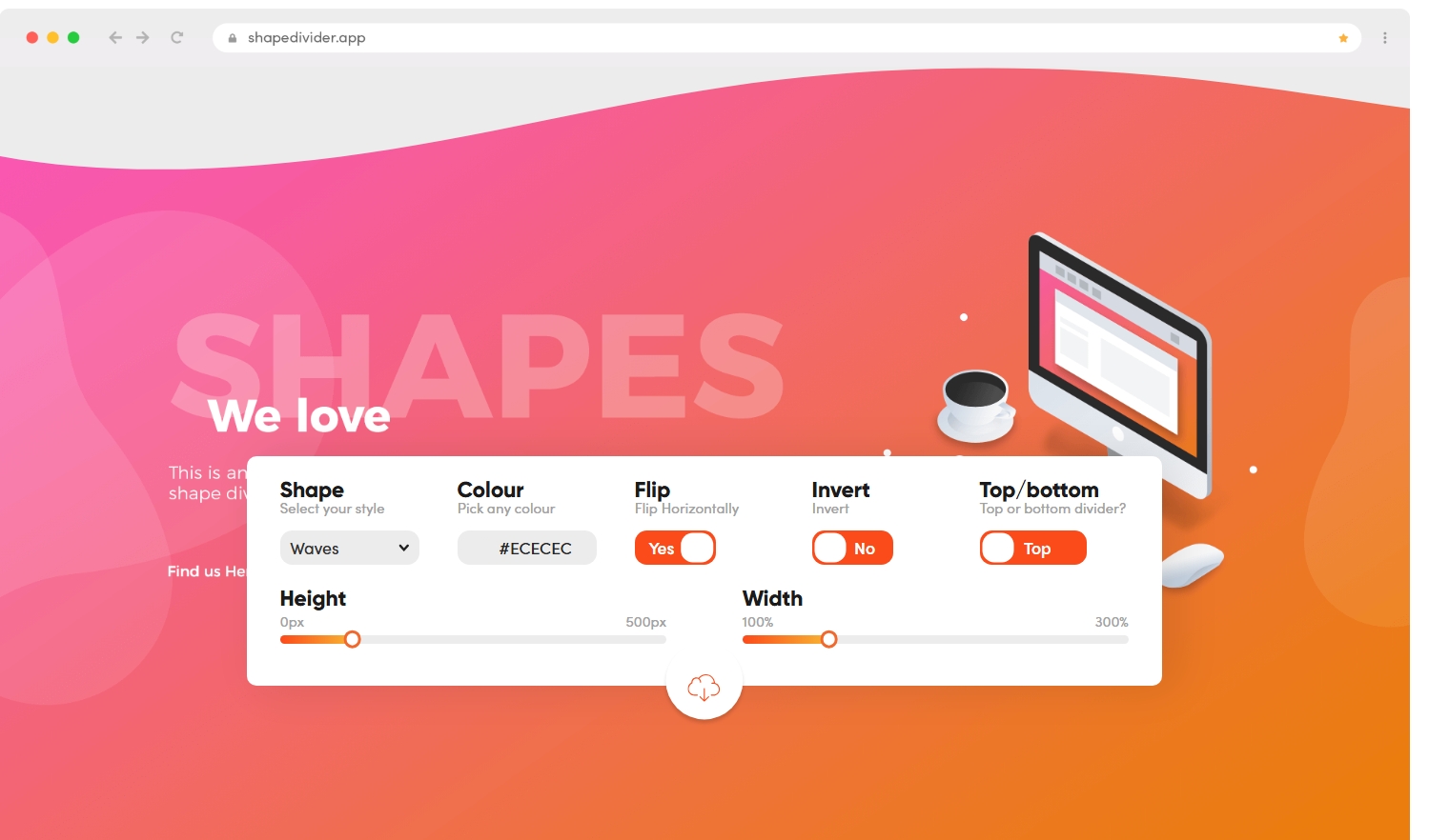 How to Add Beautiful Curve Section Graphics to Your Website Using ShapeDivider.app