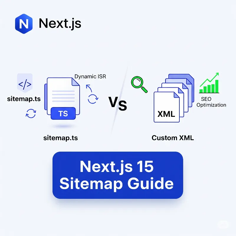 Learn Pro Sitemap in Next.js 15: Built-in sitemap.ts vs Custom XML