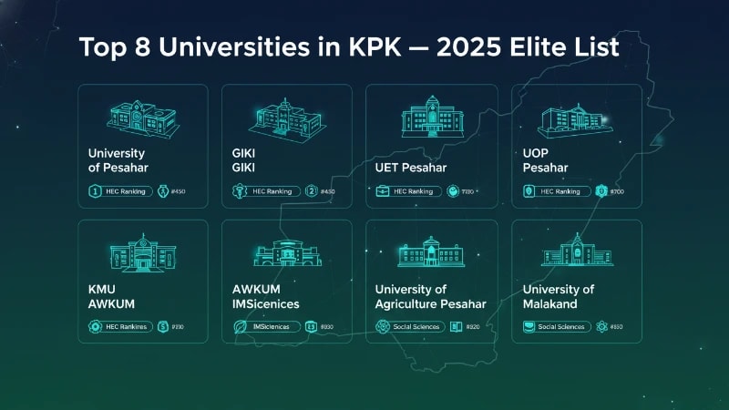 Top 8 Universities in Khyber Pakhtunkhwa (KPK): The 2026 Elite List