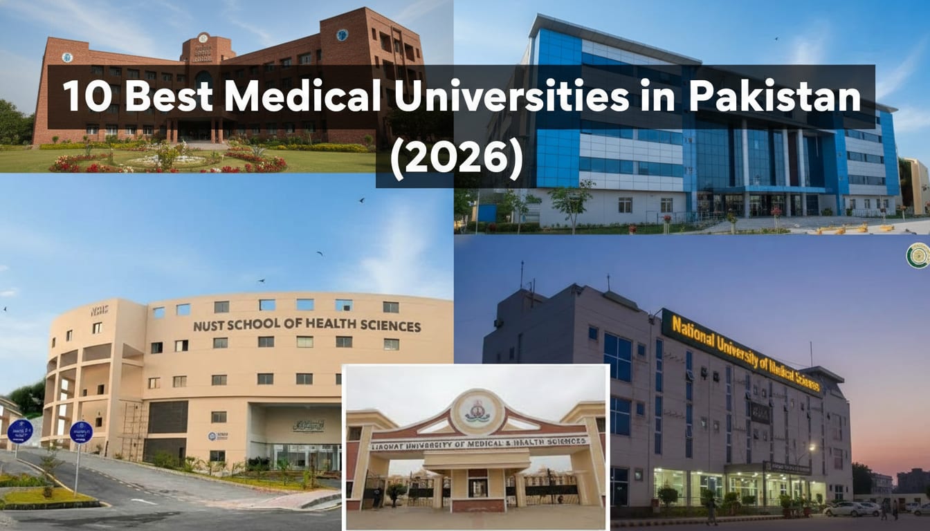 10 Best Medical Universities in Pakistan banner