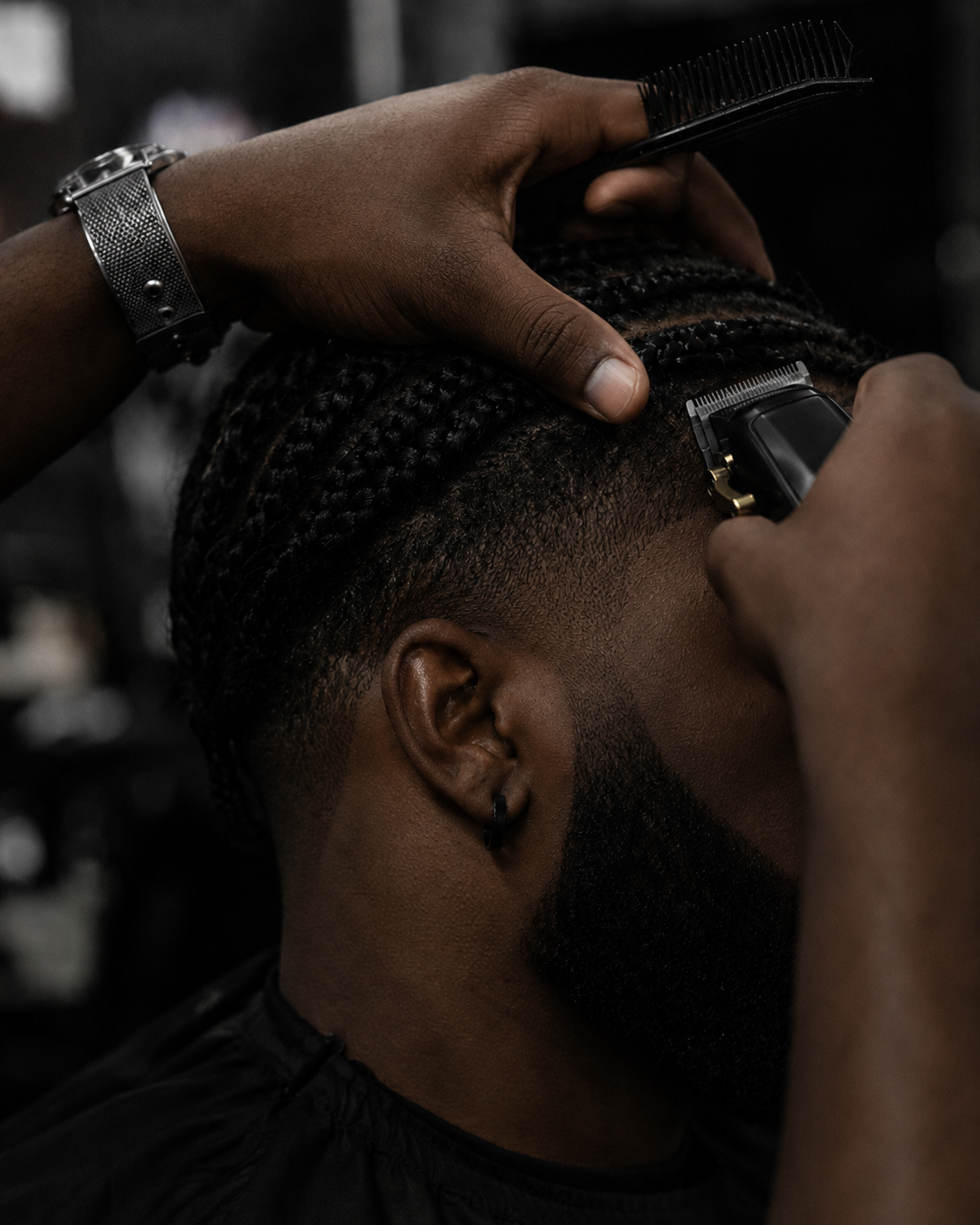 MOUNIR BARBERSHOP Grooming Detail