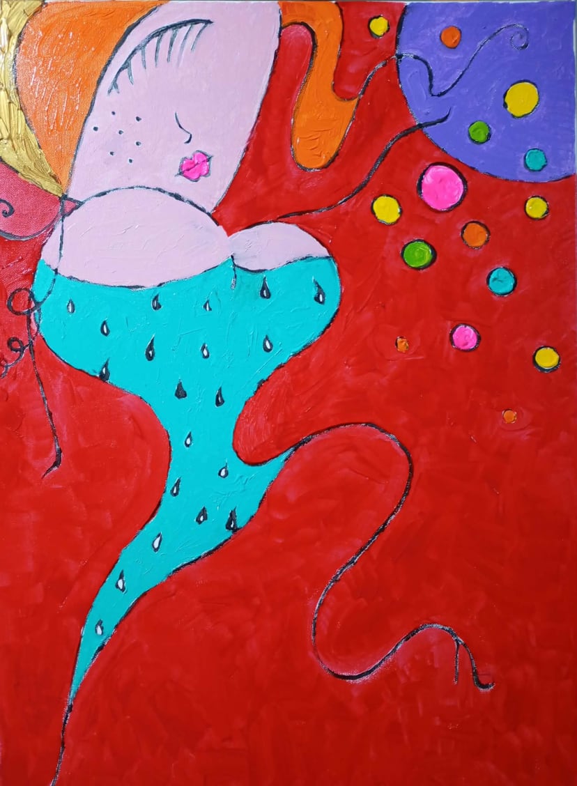 Peinture originale Peinture n°17 de l'artiste Zabou