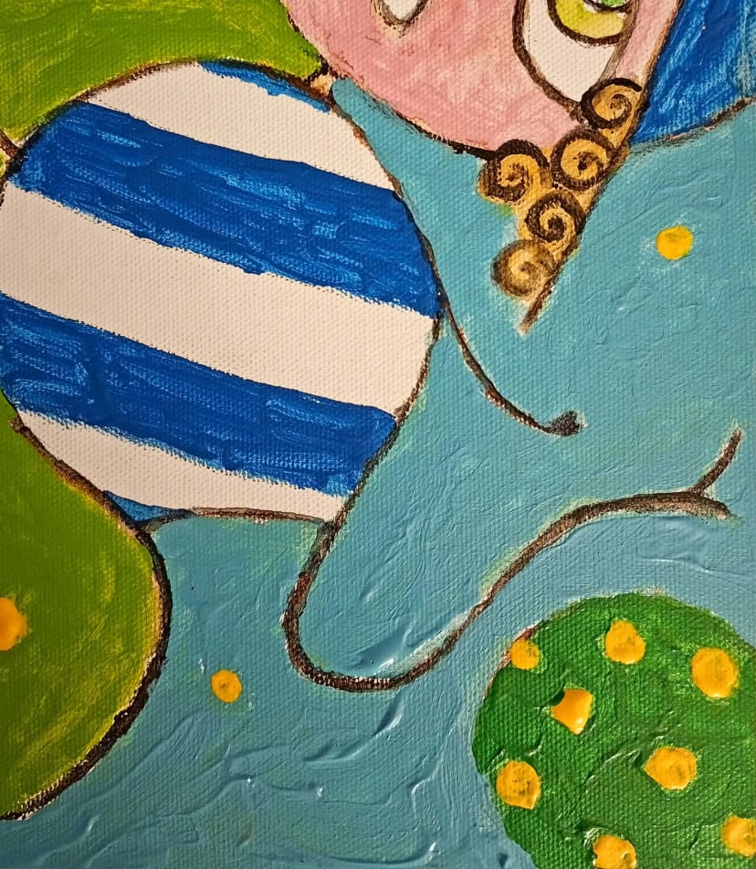 Peinture originale Peinture n°2 de l'artiste Zabou