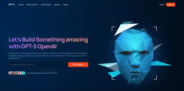 Landing Page Moderna