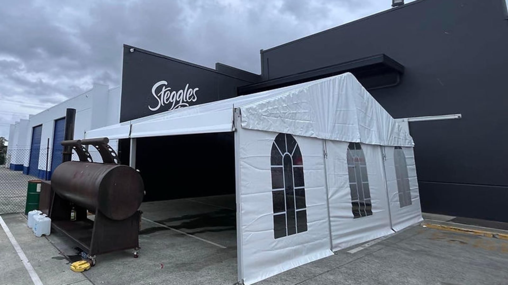 Clearspan 6m x 6m marquee Brisbane