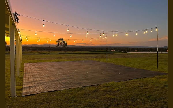 5x5m Pro-Floor Dance Floor hire Brisbane