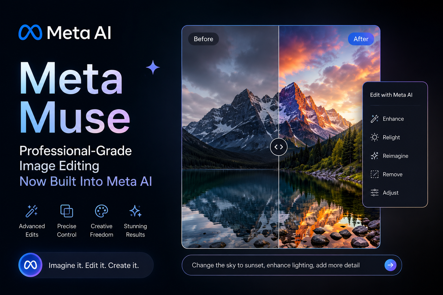Meta Muse: Free AI Image Editing Inside Meta AI
