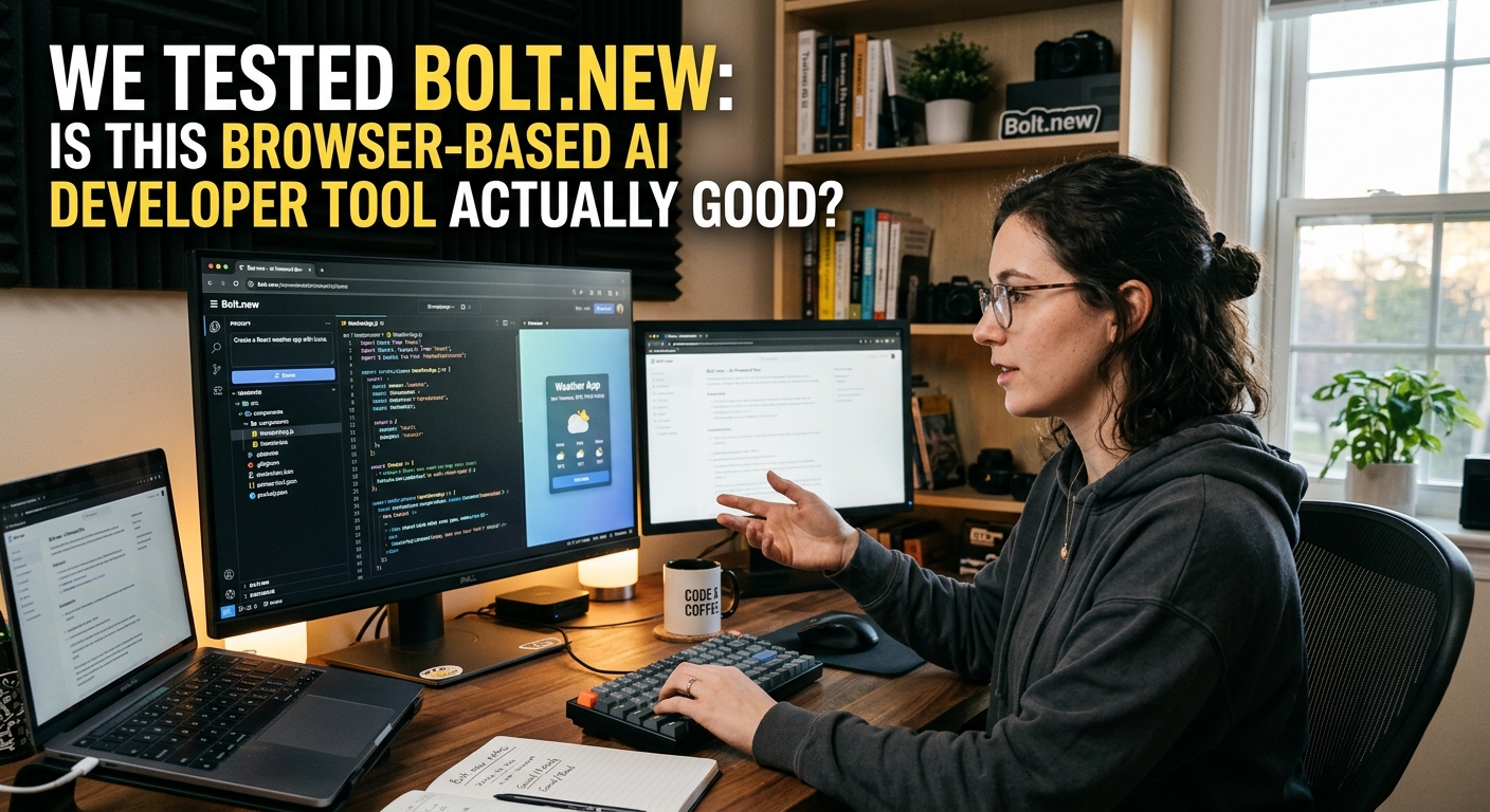 We Tested Bolt.new: Browser-Based AI Developer Tool Review