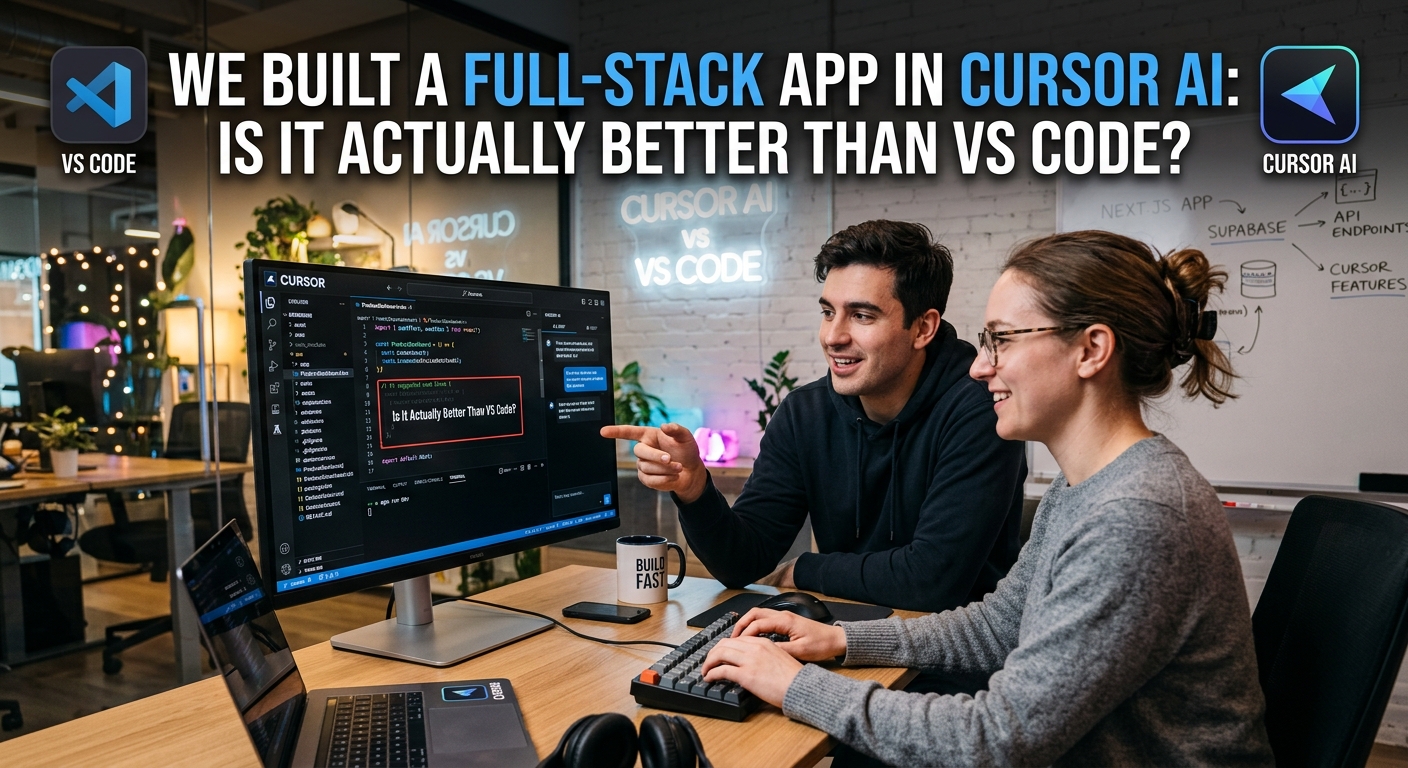 Cursor AI vs VS Code: Full-Stack App Build Review
