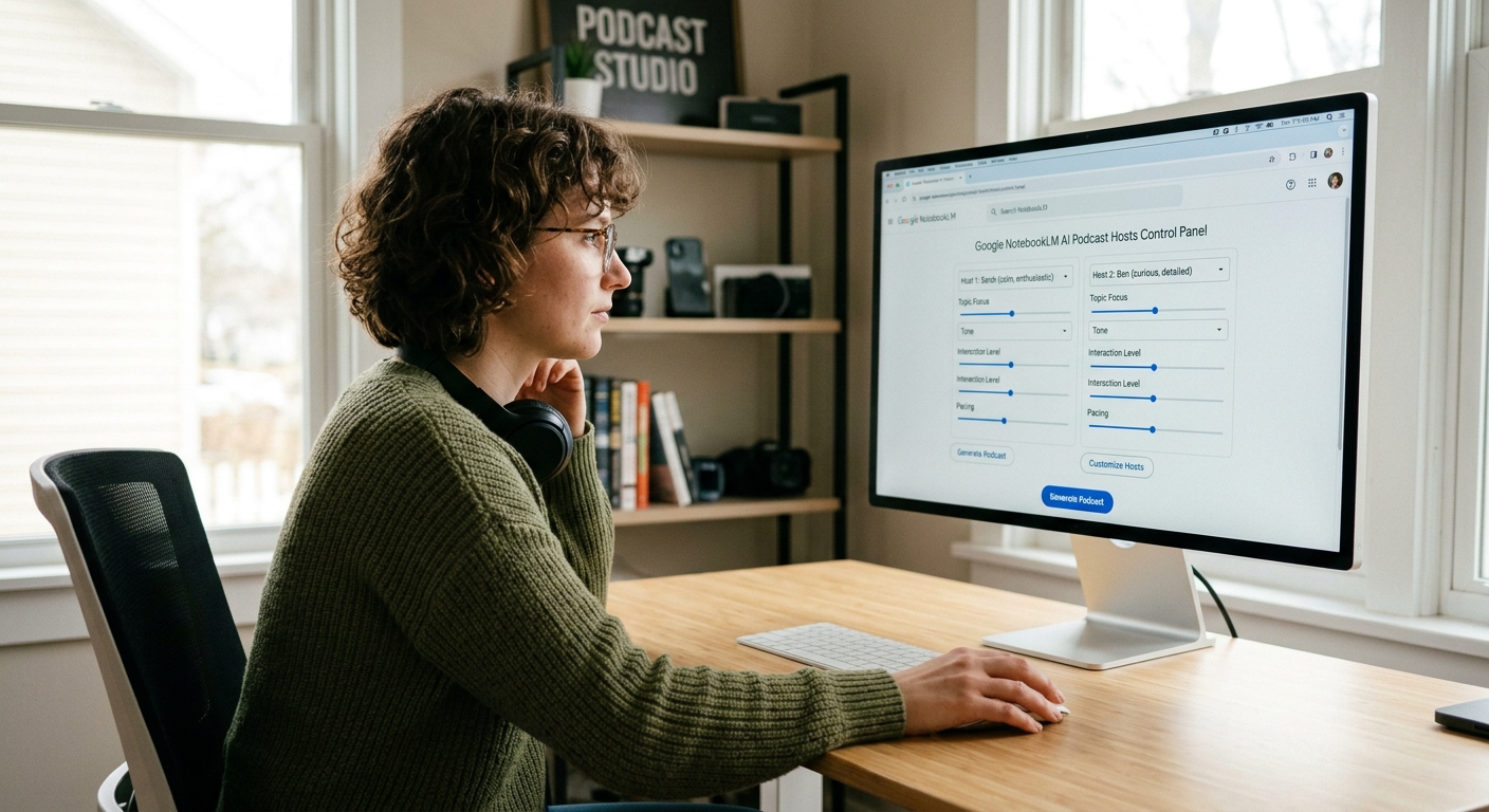 Google NotebookLM Audio Customization: Guide Your AI Podcast Hosts
