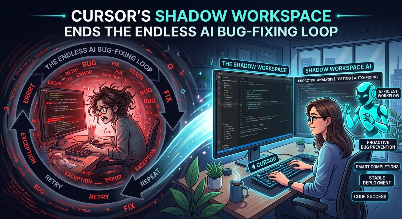 Cursor's Shadow Workspace: The AI IDE That Fixes Its Own Bugs