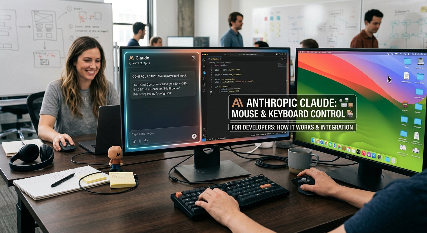 Anthropic Gives Claude Mouse and Keyboard Control: What Developers Need to Know