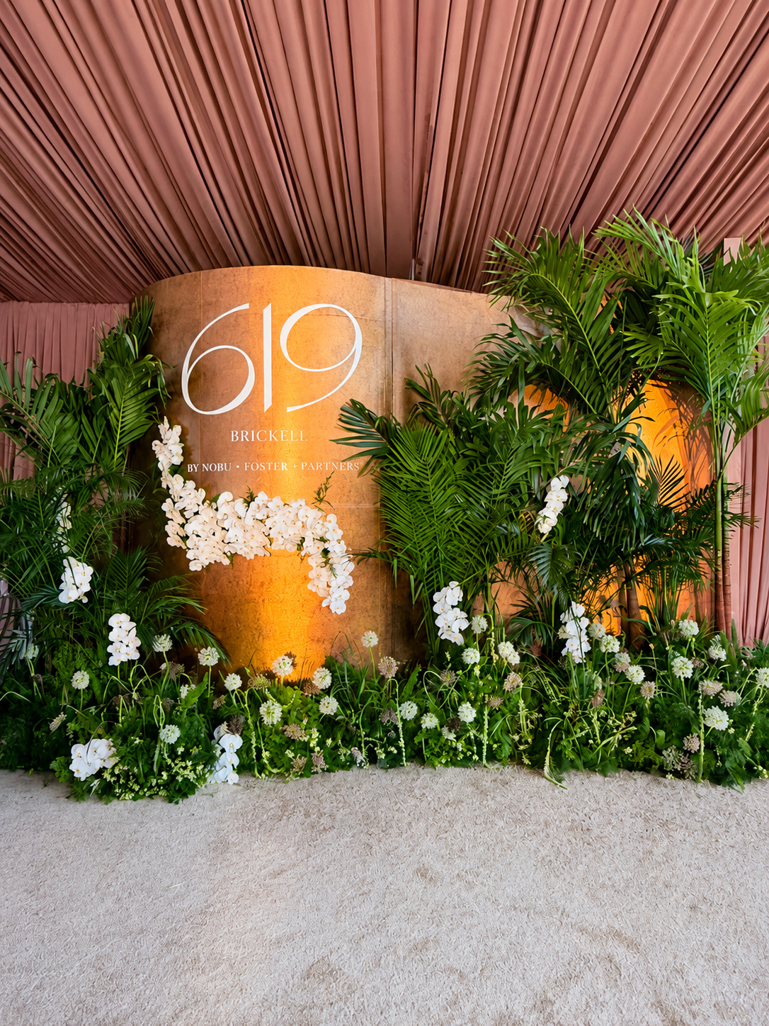 Nobu — Wine Display Wall
